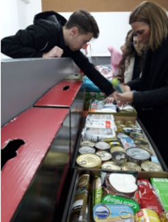 recolha de alimentos